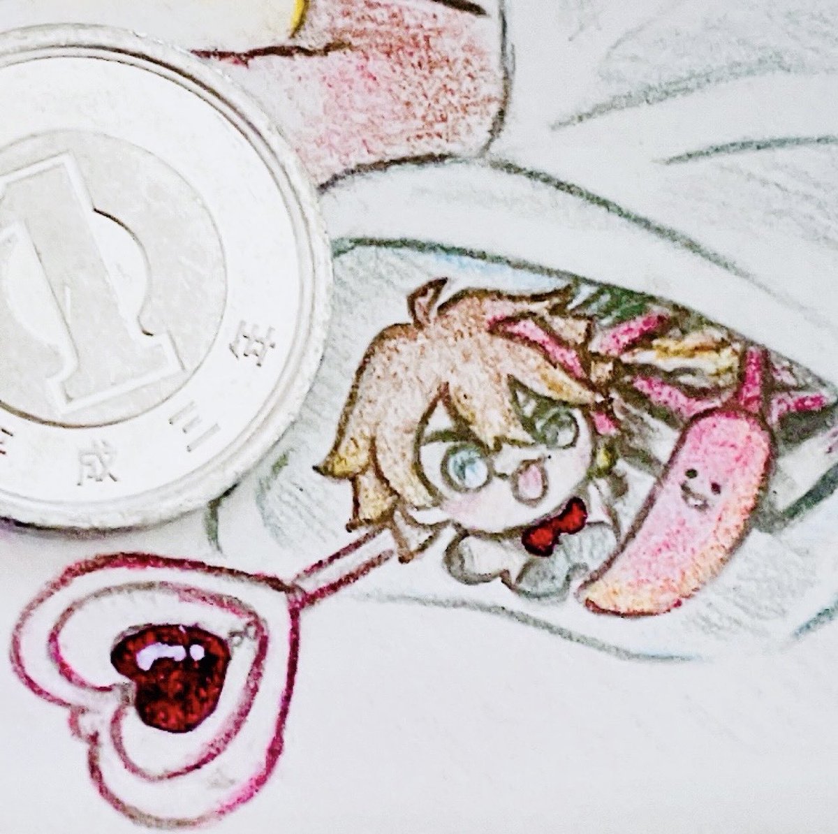 右下のいのちたち、本当にちいこくて……