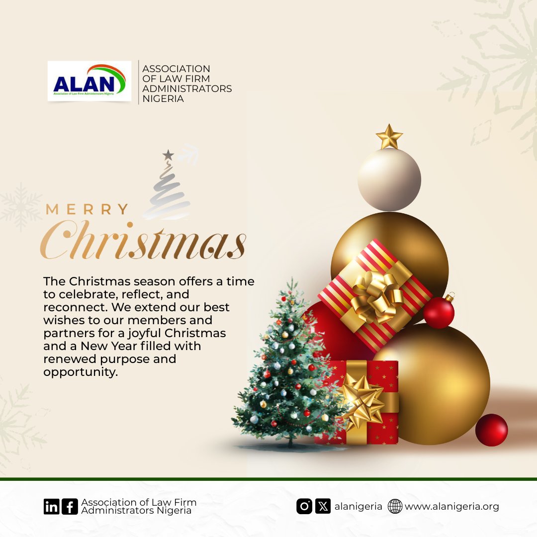 Merry Christmas from all of us at ALAN

#MerryChristmas2025 #MerryChristmas