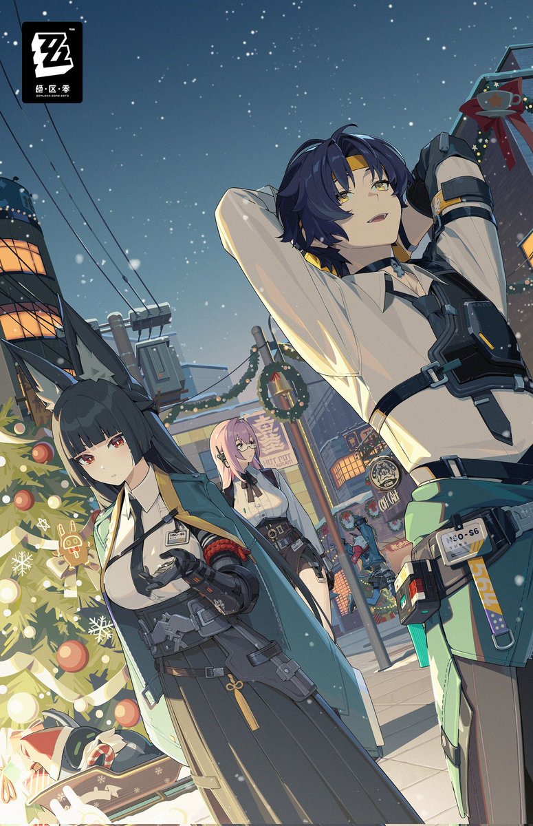 ZZZ Christmas Artworks 🎄✨ #ZenlessZoneZero #ゼンゼロ #ZZZ