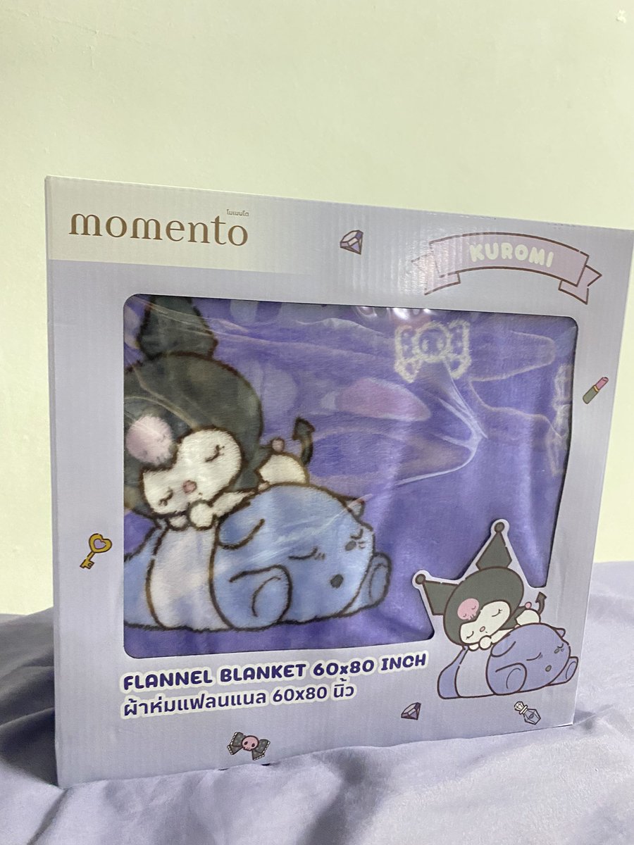 cm_157's tweet photo. ส่งต่อ ❗️

💜 ผ้าห่ม Sanrio โลตัส คุโรมิ มือหนึ่ง ไม่เคยใช้ค่ะ  ขนาด 60*80
💜 ราคา 159 ค่าส่ง 50

#ตลาดนัดsanrio #ตลาดนัดซานริโอ้ #ผ้าห่มซานริโอ้  #ส่งต่อซานริโอ้ #ส่งต่อsanrio https://t.co/J2dIs4Wk2g
