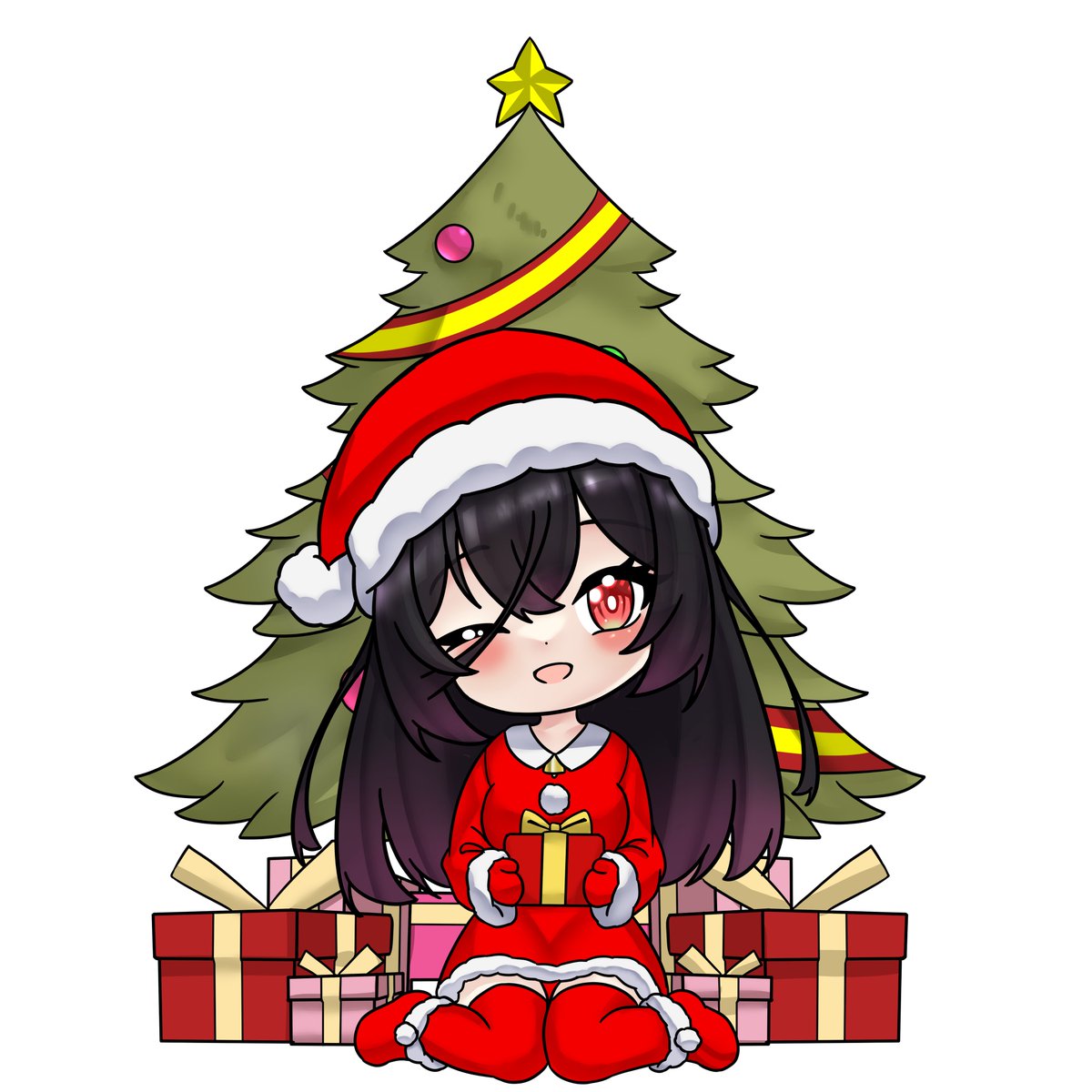 #聖誕節 #Vtuber
聖誕節快樂!!!