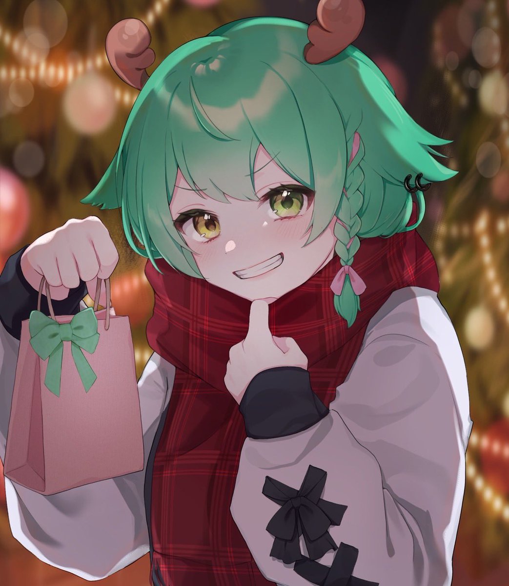 chopa_sub's tweet photo. メリークリスマス！🦌💕
このプレゼントは愛しのあの人に渡します…♡ https://t.co/JPgDWigb5W