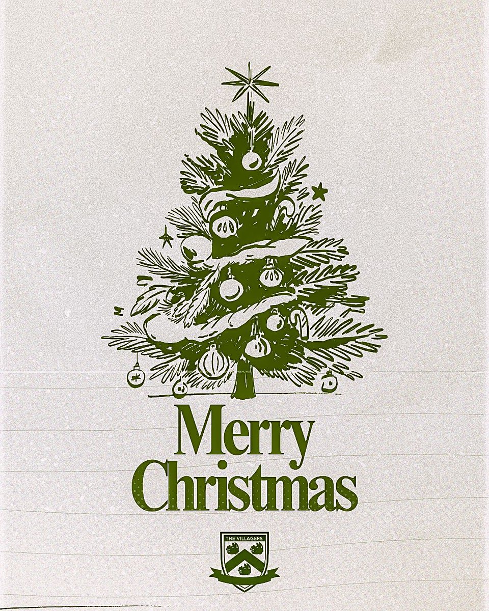 A very Merry Christmas to all supporters, followers, Club Officials, Players and their families of North Ferriby Football Club.

Enjoy and have a wonderful day, we’ll see you Friday afternoon.

#WeAreFerriby #UpTheVillagers