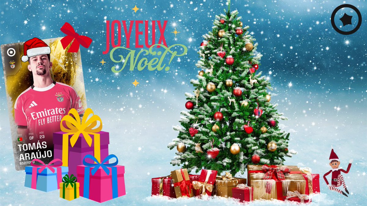 Joyeux Noël à tous ! 🎄

Pour ce 25 décembre, je vous offre Tomás Araújo 652/1000 – édition WNTR 🎁❄️

RT + Follow <a href="/Fab_sorare_/">Fab Sorare</a> pour participer 🔁 

N’hésitez pas à vous abonner sur YouTube et Twitch pour qu’on vive ensemble la belle année qui arrive 🚀

🎥 YouTube :