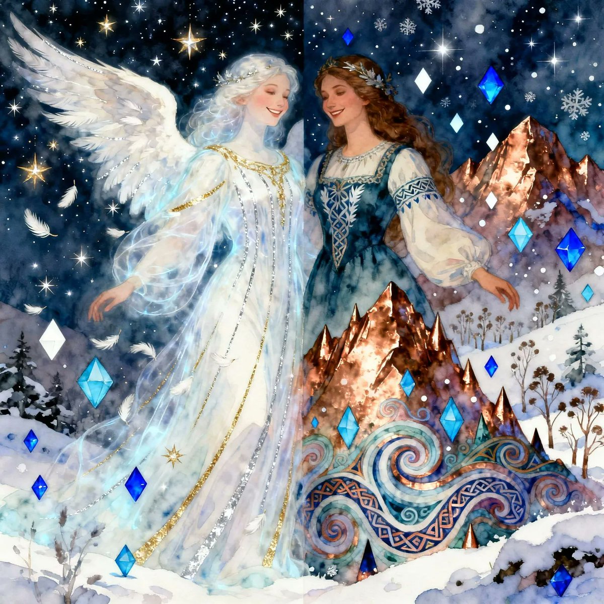 TanjaIsaFee's tweet image. Das #Christkindl erinnert an unsere alte Muttergöttin #Percht, unser Name für Mutter Erde.
Es erzählt vom Kampf der #Bayern gegen #Rom #Vaticano. 
Sie nannten uns #Kelten,dann #Germanen.
Heut sind wir die „#Nazis“.

#Bild #FoxNews #AfD #Deutschland #Europe #EU #BRICS #USA #Russia