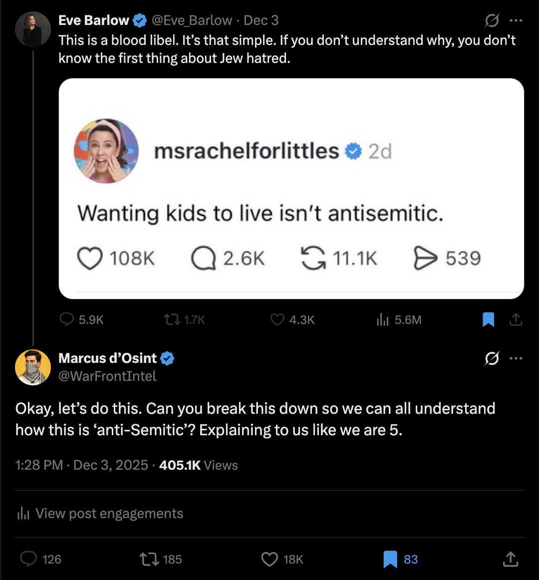 WarFrontIntel's tweet image. She blocked me right after this. 😂