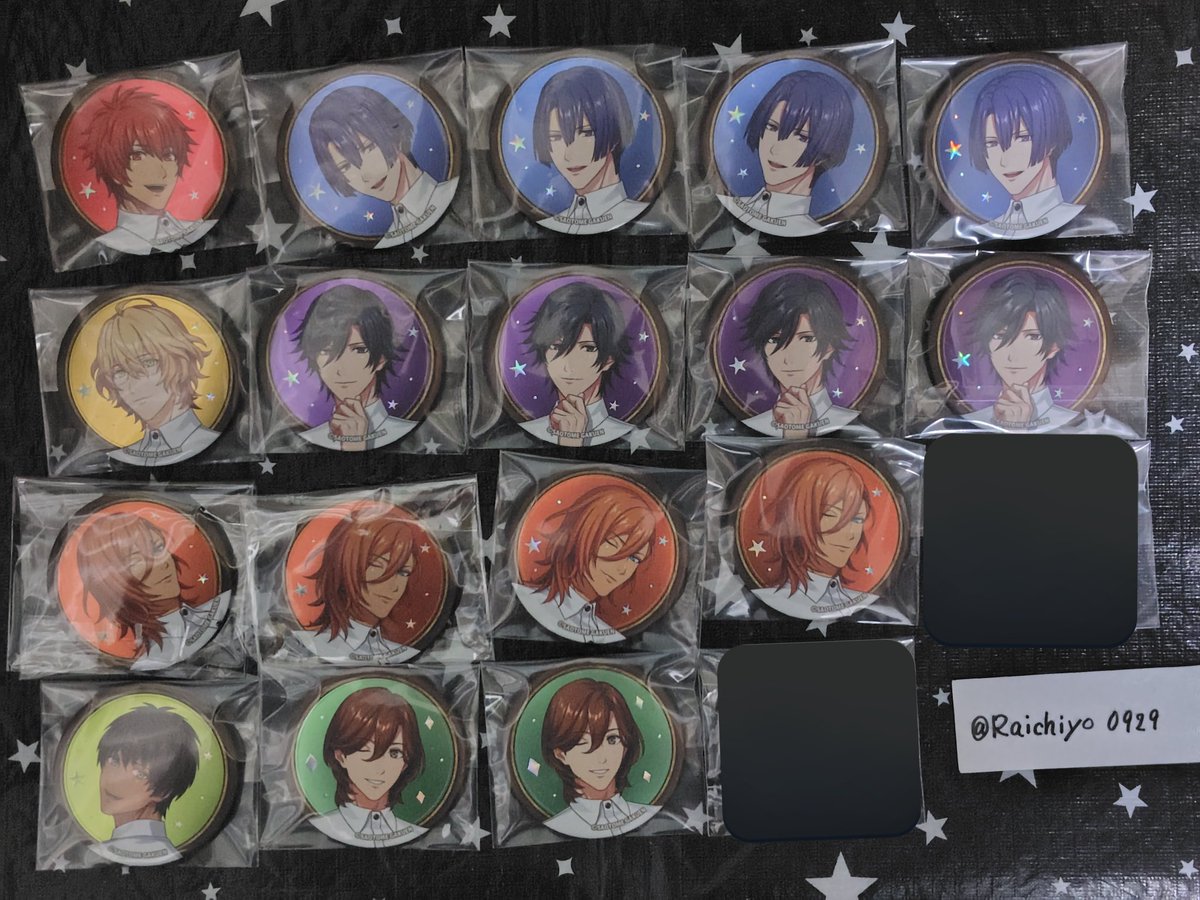 交換】うたプリ スイパラ コラボ カフェ ライエモ 缶バッチ 譲→音也