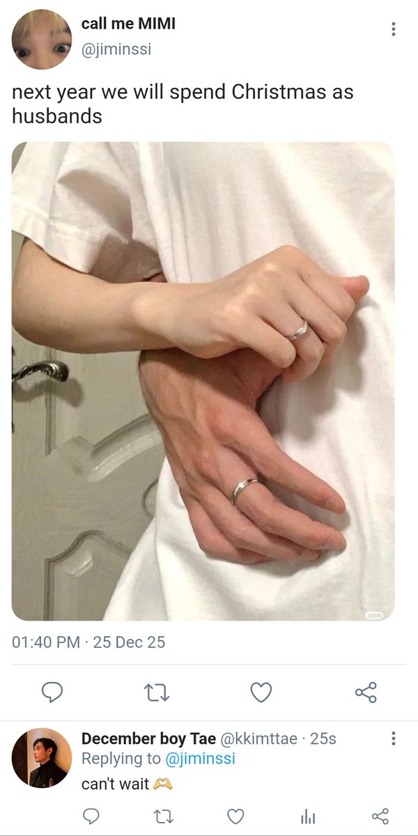 biminnie95's tweet image. 25th December: Christmas day 💝
#ChristmaswithVMIN