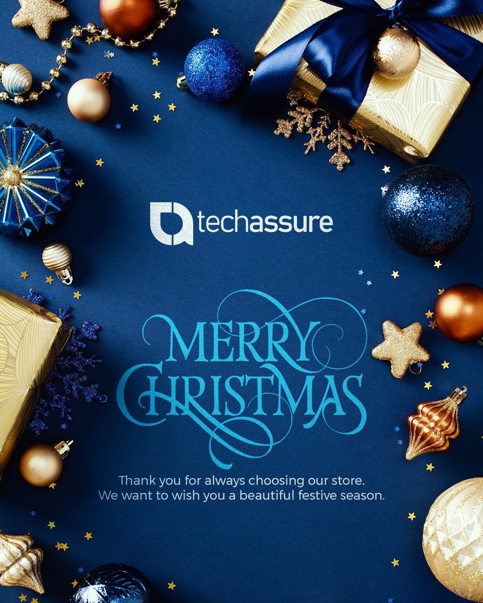 techassureltd's tweet image. Season’s greetings from @techassureltd 
We appreciate your continued support and wish you a joyful and prosperous Christmas.🎄 ⚡️