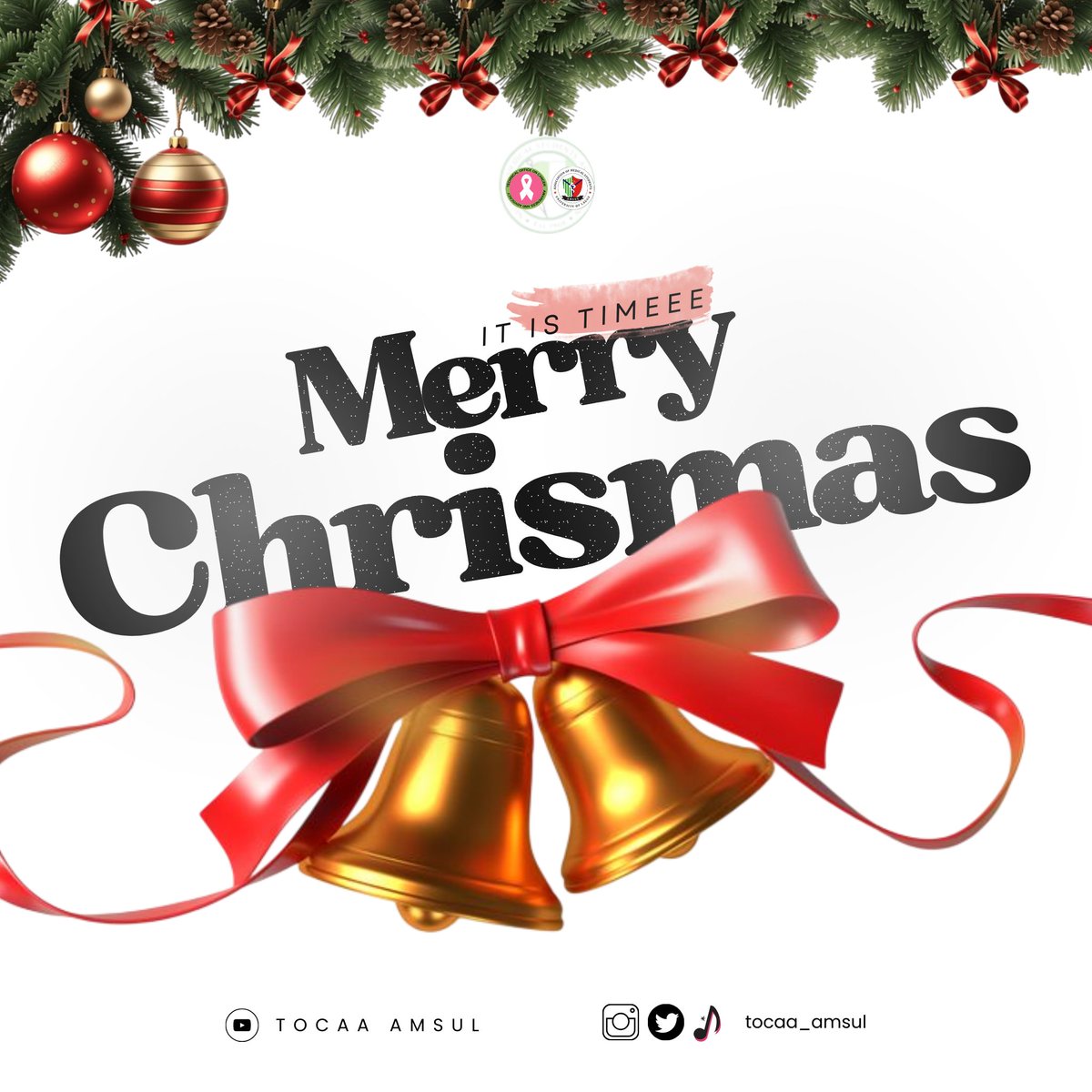 tocaa_amsul's tweet photo. This Christmas, we celebrate hope, strength &amp; togetherness. Wishing cancer advocates, warriors &amp; families joy today.

#fyyppp #hollywood #tradition #edit #barnyard #fyp #happyholidays #tocaa_amsul #CancerAwareness #HolidayHope https://t.co/nDdWjmfu0o