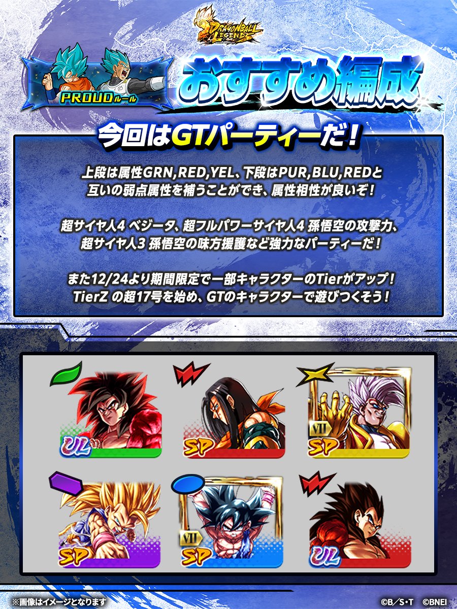 ◤ ◥|| #レジェンズおすすめ編成 ||◣ ◢|| 「GTパーティー」の