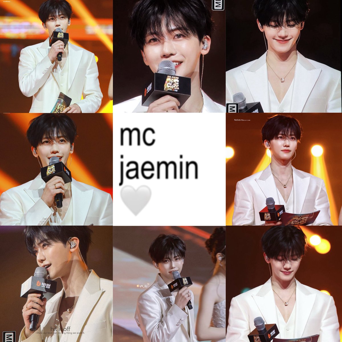 jaeminners's tweet image. 251225 mc #jaemin will go down in the history books.