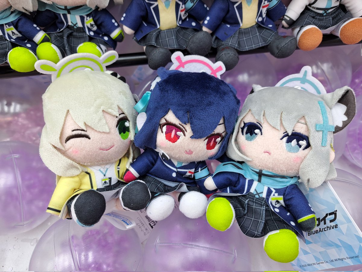 ブルーアーカイブ ミニぬいぐるみ Vol.1 Vol.2全6種 ブルーアーカイブ