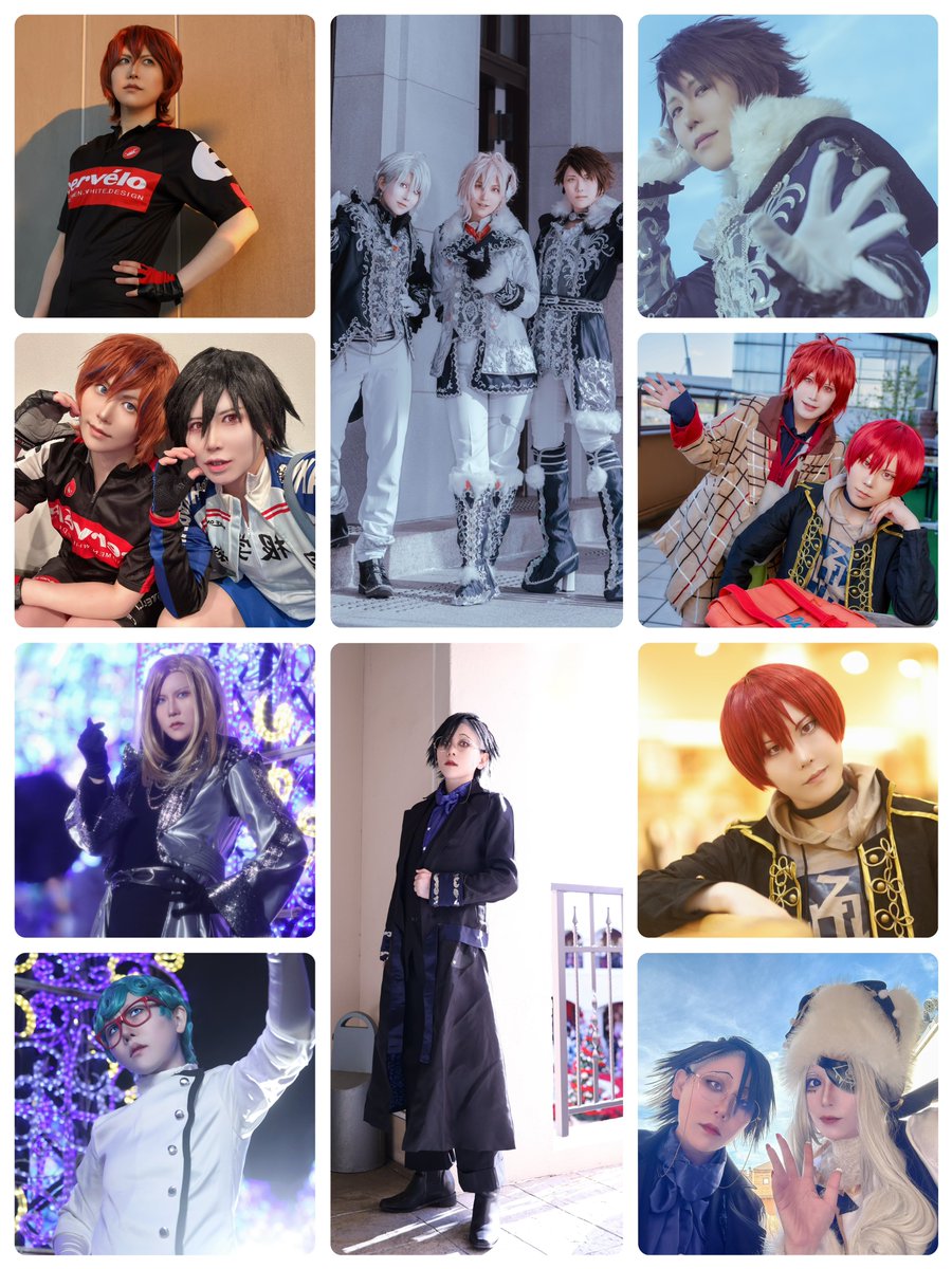 mtbs0017's tweet photo. 今年も1年最高に楽しかったです！前期のそのままで後期追加！来年も楽しくコスプレするオタクしていきたい所存✨️
#コスプレ総決算2025 https://t.co/TaCUjaqNG6
