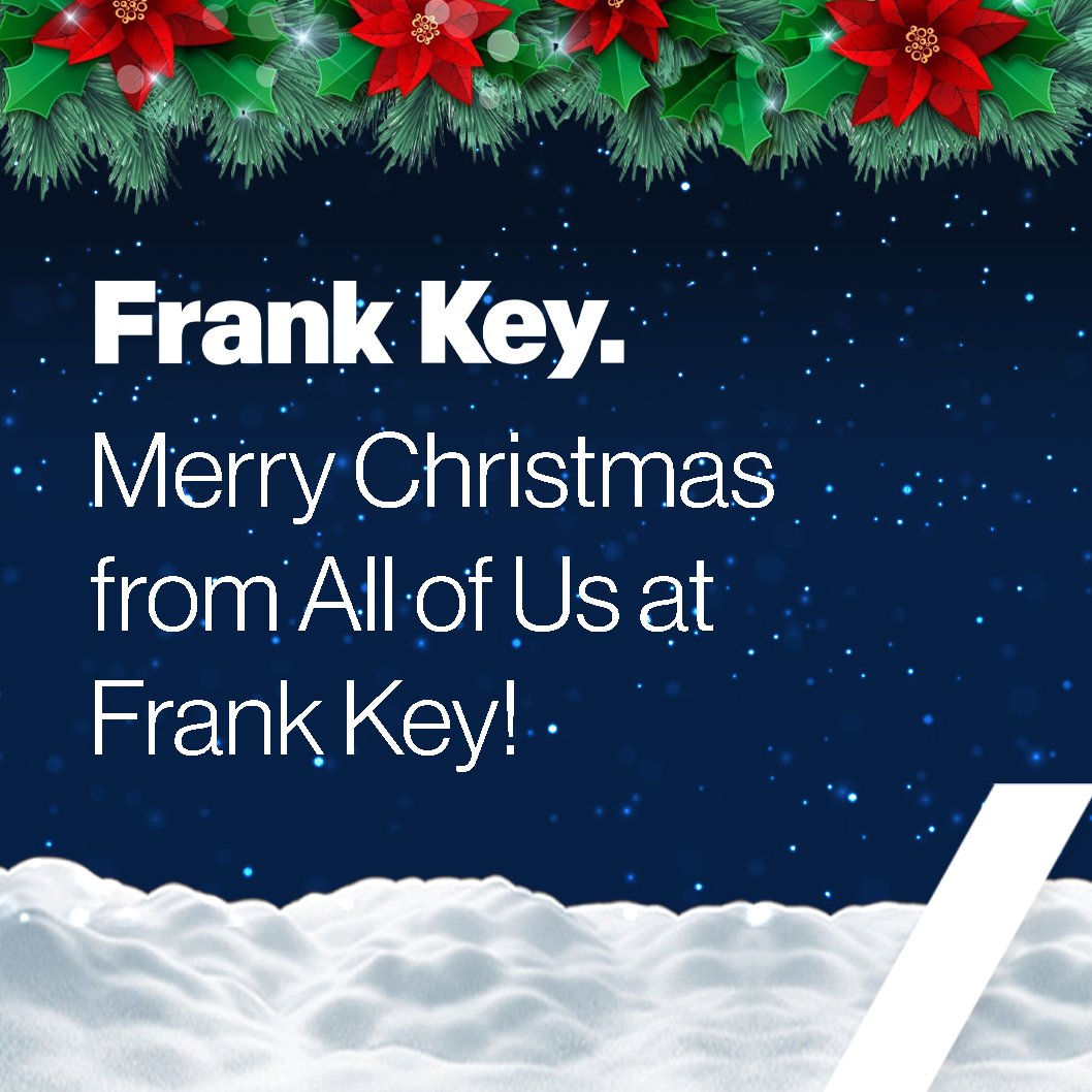 Merry Christmas from all of us at Frank Key! 🎅
Whether you are relaxing at home or spending time with loved ones, we hope your Christmas is filled with joy, laughter, and festive cheer. ✨