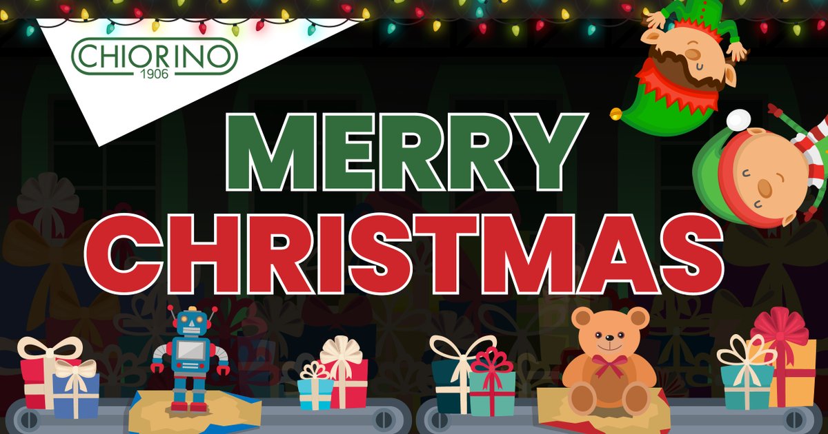 🎄 Merry Christmas from all of us at Chiorino! 🎄

Wishing our customers, partners and team a joyful festive season filled with happiness, relaxation, and good cheer. Thank you for your support this year - we look forward to working with you in 2026! ✨