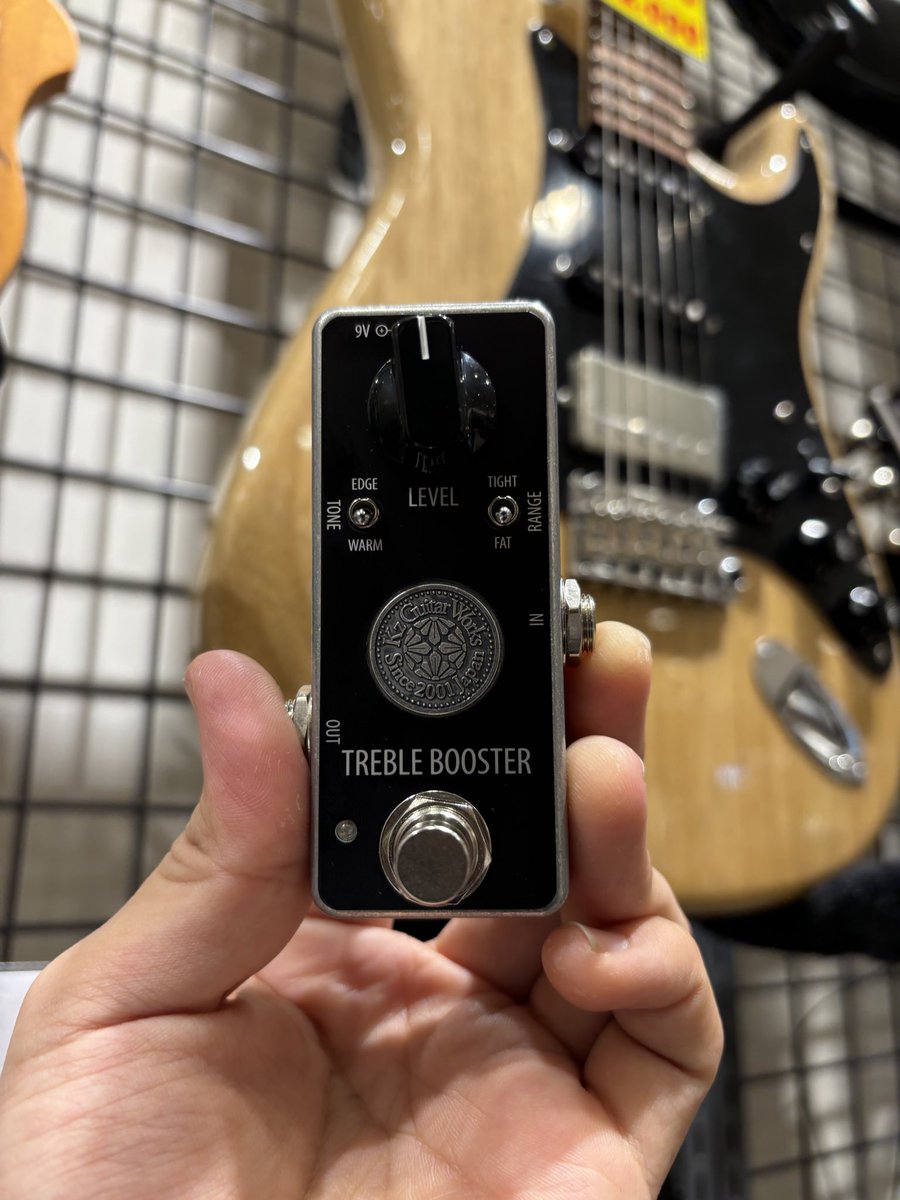Kz 『TREBLE BOOSTER』入荷しました‼️ toneの音色、レンジの広さ