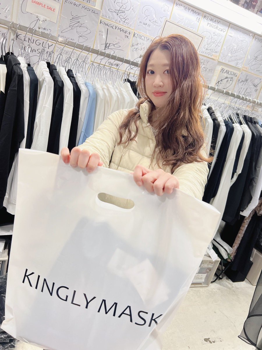 HUNTING SNAP 原宿キングリーマスク お客様 シンガポールからのお客様