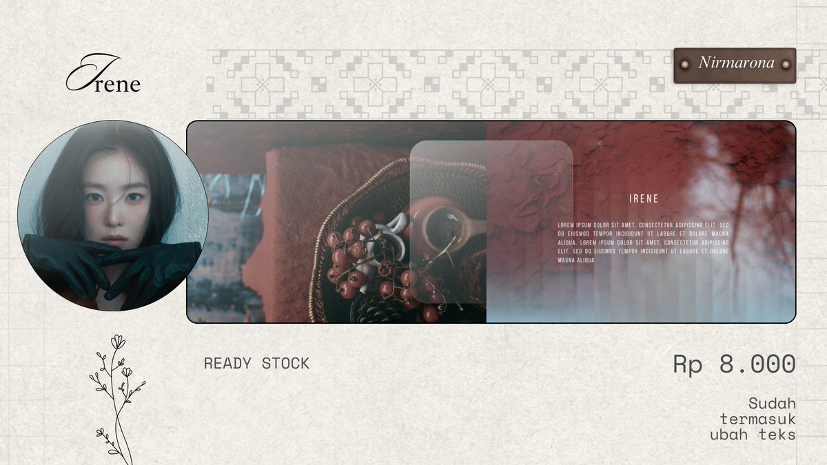 nirmarona's tweet image. [help repost] tysm ♡

—dari lembayung 𝒃𝒆𝒔𝒕𝒂𝒓𝒊, empat rona : Chris Yu, Jennie Kim, Winter, Irene siap dijemput pulang dengan harga Rp 8k/ layout sudah termasuk ubah teks! ketuk dm untuk mengadopsi mereka .・゜゜・

#zonauang