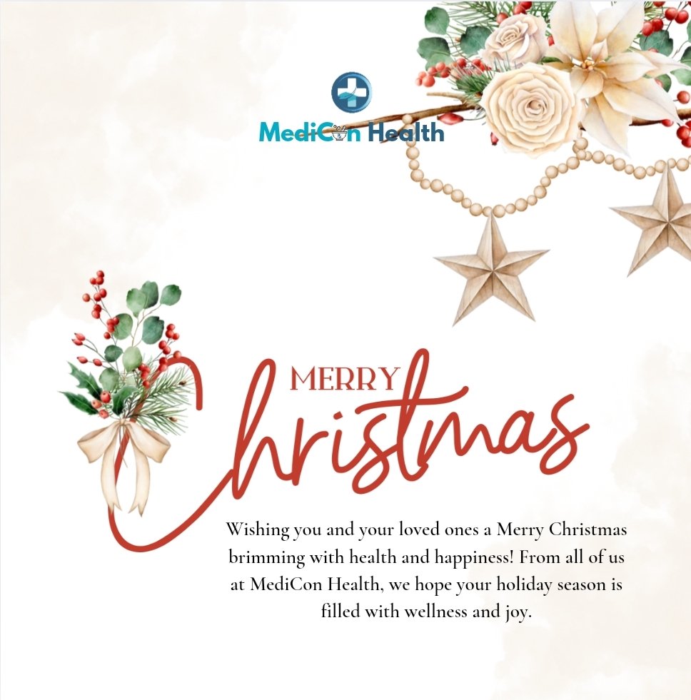 MediConHealth_'s tweet photo. Season’s greetings from all of us. May your holidays be filled with hope and happiness.

#MerryChristmas #MediconHealth #SeasonOfGiving #HappyHolidays #ChristmasJoy https://t.co/WkmkR7Uu3H