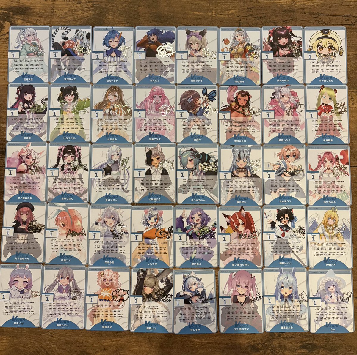 ちゃんと箔押し！！ キラキラしてるすごい( * ॑꒳ ॑* )✨