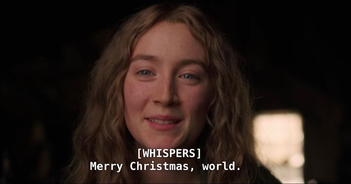 cinevow's tweet image. Merry Christmas, world.🎄