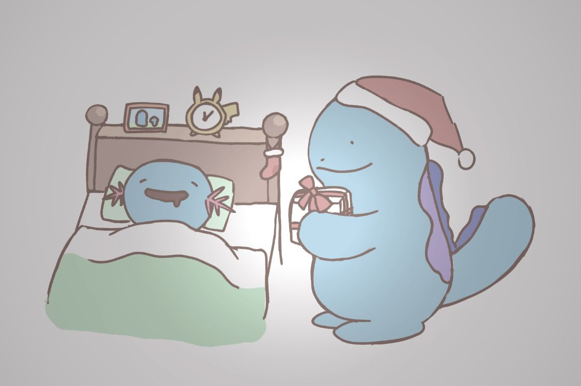 makoko_nu01's tweet photo. ちょっと遅れてメリークリスマス🌲🎁
#ヌオー #ウパー https://t.co/D9NQtvp90t
