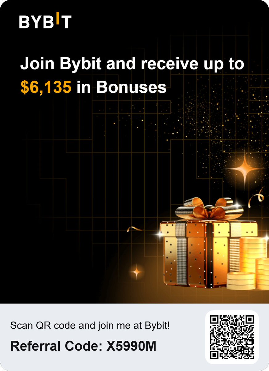 TangorCrypto's tweet photo. Sign up for a Bybit account and claim exclusive rewards from the Bybit referral program! Plus, claim up to 6,135 USDT bonus at .  https://t.co/eBJvqLaw2T https://t.co/C8yWc2K1a5