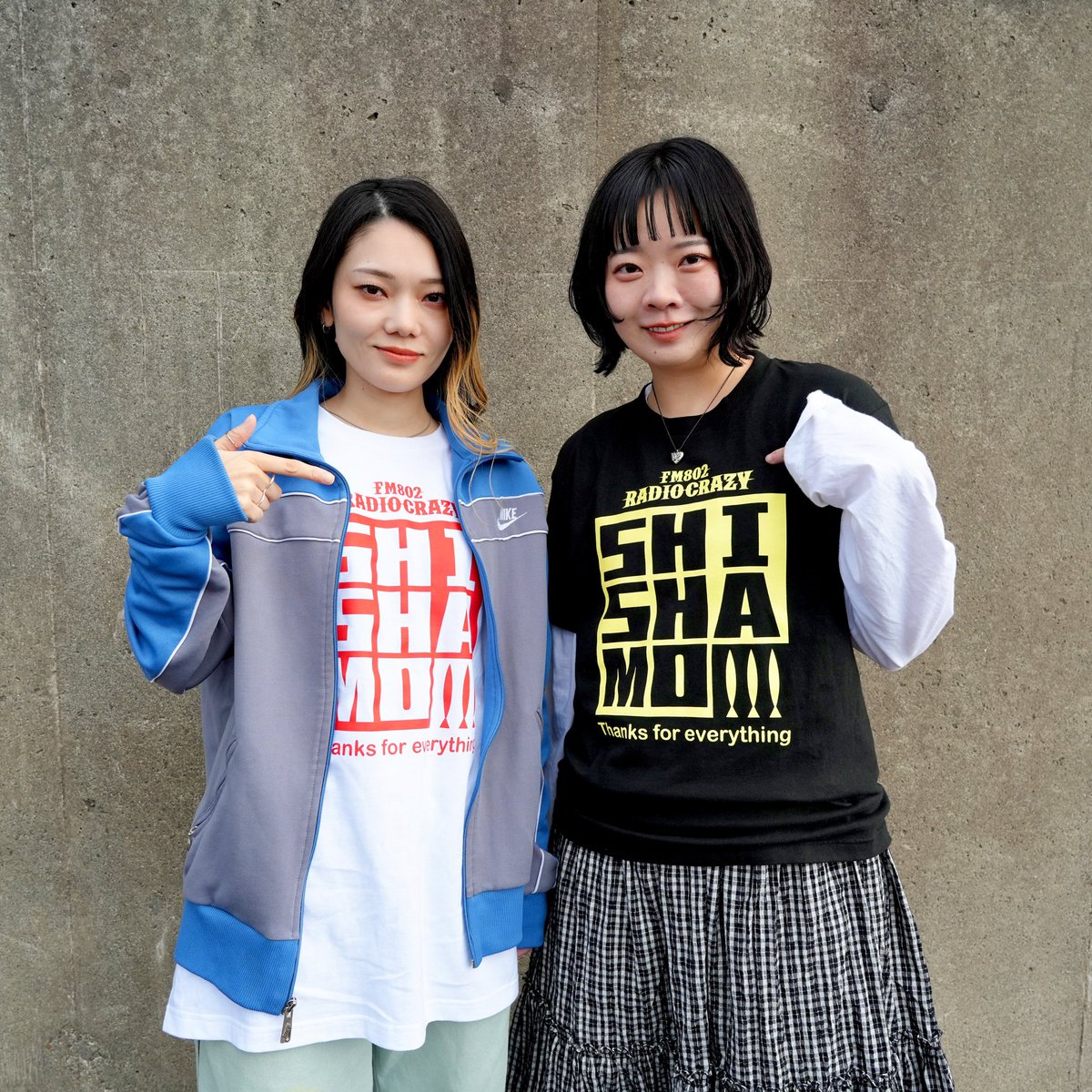 あ*の様 SHISHAMO RADIOCRAZY コラボTシャツ 2枚　Mサイズ ✨👚レディクレとのコラボT 発売決定!!!👚✨ ・SHISHAMO×FM802 ROCK
