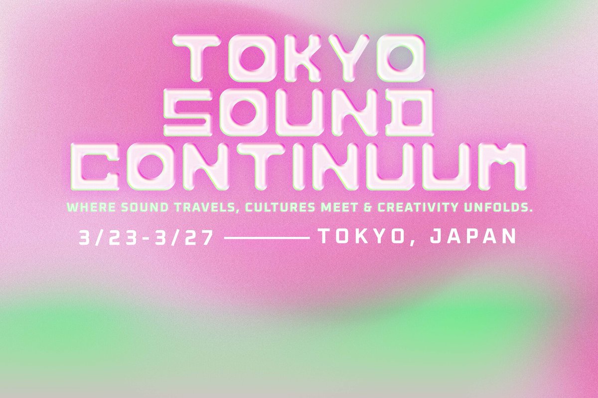 PRTIMES_ETM's tweet image. 日本発の国際ソングライティング・プログラム​TOKYO SOUND CONTINUUM 始動​ prtimes.jp/main/html/rd/p…