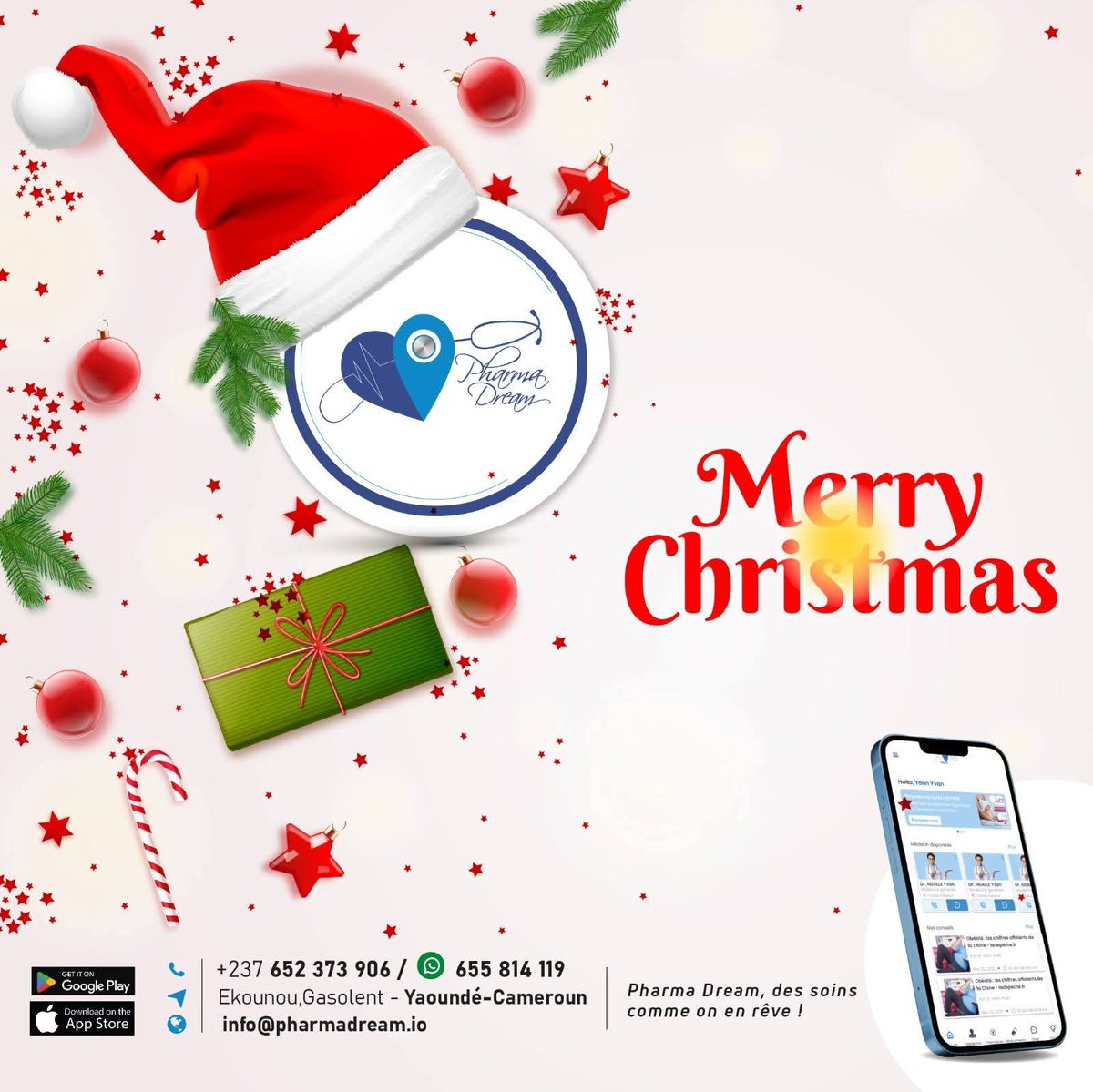 Pharmadream1's tweet photo. L'équipe Pharma Dream vous souhaite de passer un joyeux Noël 🌲

Excellentes fêtes de fin d'année 2025 à tous 💙🤍'
#noel2025

-----

The Pharma Dream team wishes you a Merry Christmas 🌲

Wishing everyone a wonderful 2025 holiday season 💙🤍
#Christmas2025 https://t.co/83ZyYFvwqC