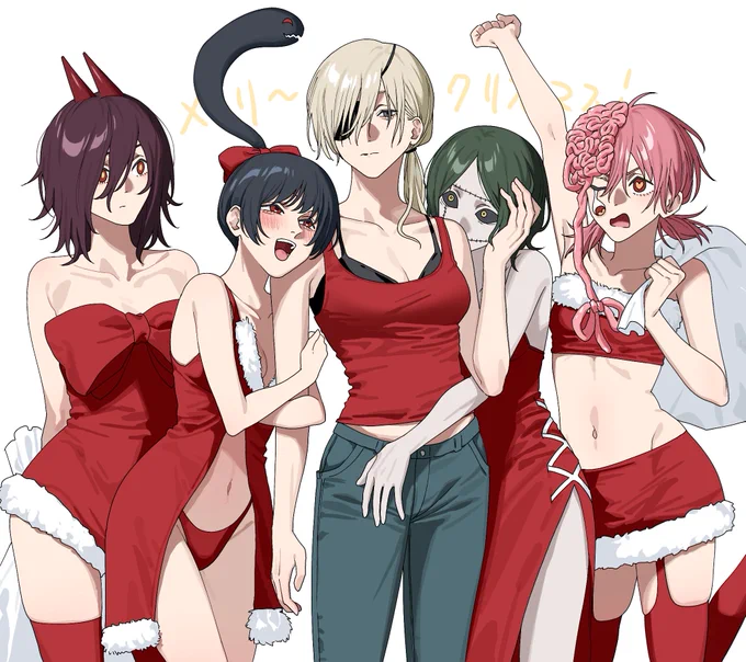 クァンシとクァンシガールズでメリークリスマス