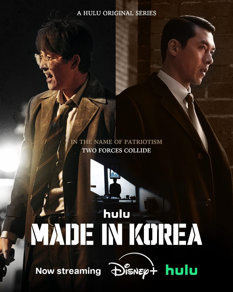 OTTNewsBlog's tweet photo. #MadeInKorea: The series blends fiction with real historical events, including the 1969 hijacking of Korean Air Flight 902, highlighting the era's political upheaval under Park Chung-hee's regime.

Now streaming on #Hulu and #DisneyPlus. https://t.co/Wh2CwI0y4c
