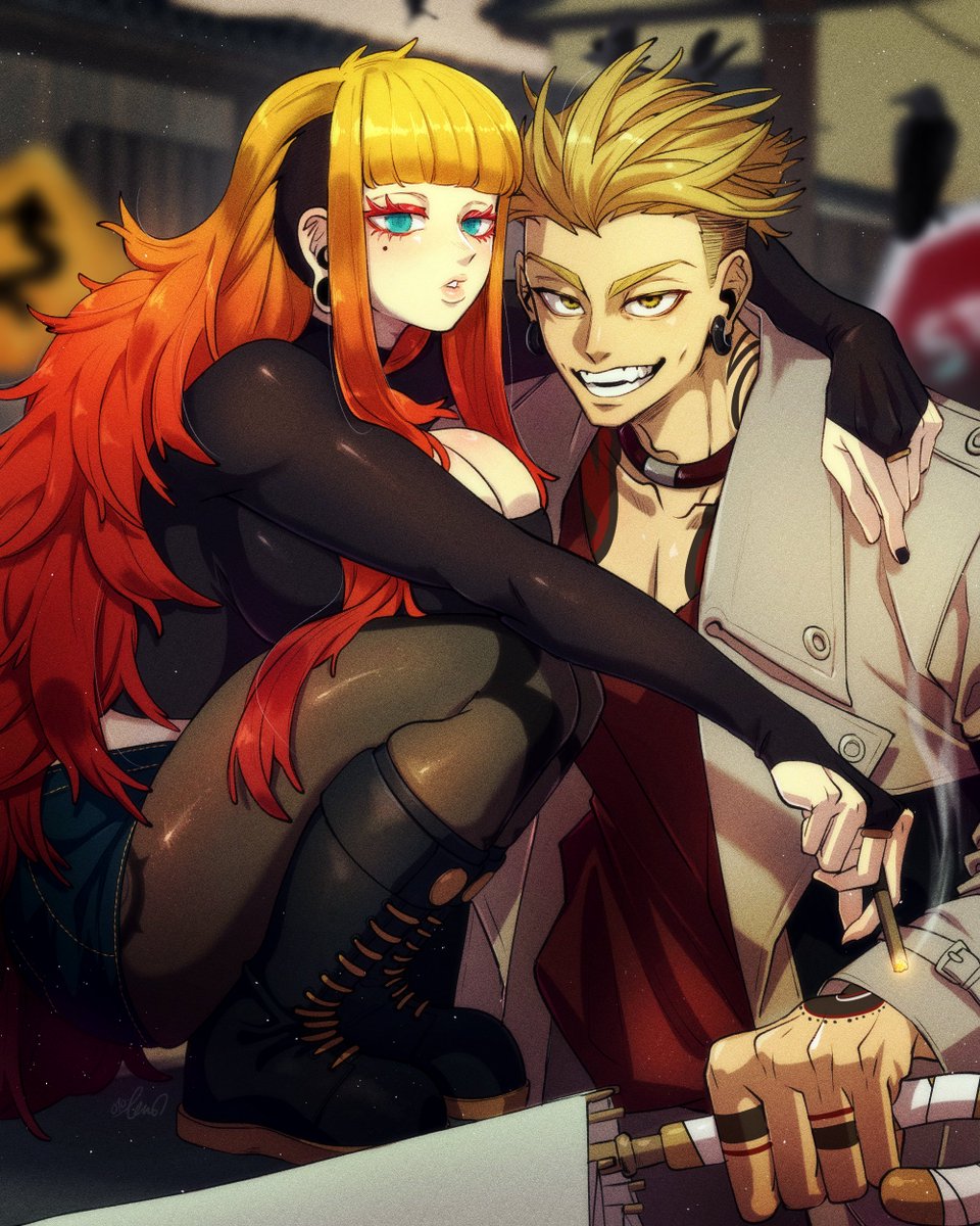 OtoYami_xox's tweet image. Lonn X Enjin :: Art trade
Lonn : @mewtides

#gachioc #gachiakutaoc #arttrade