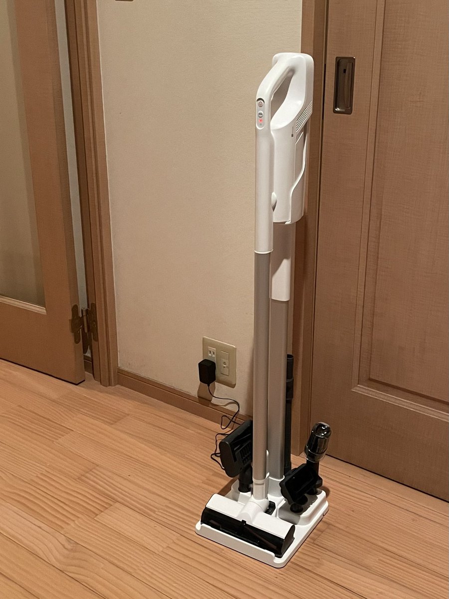 紙パック式 コードレス スティッククリーナー (MA301SK ホワイト