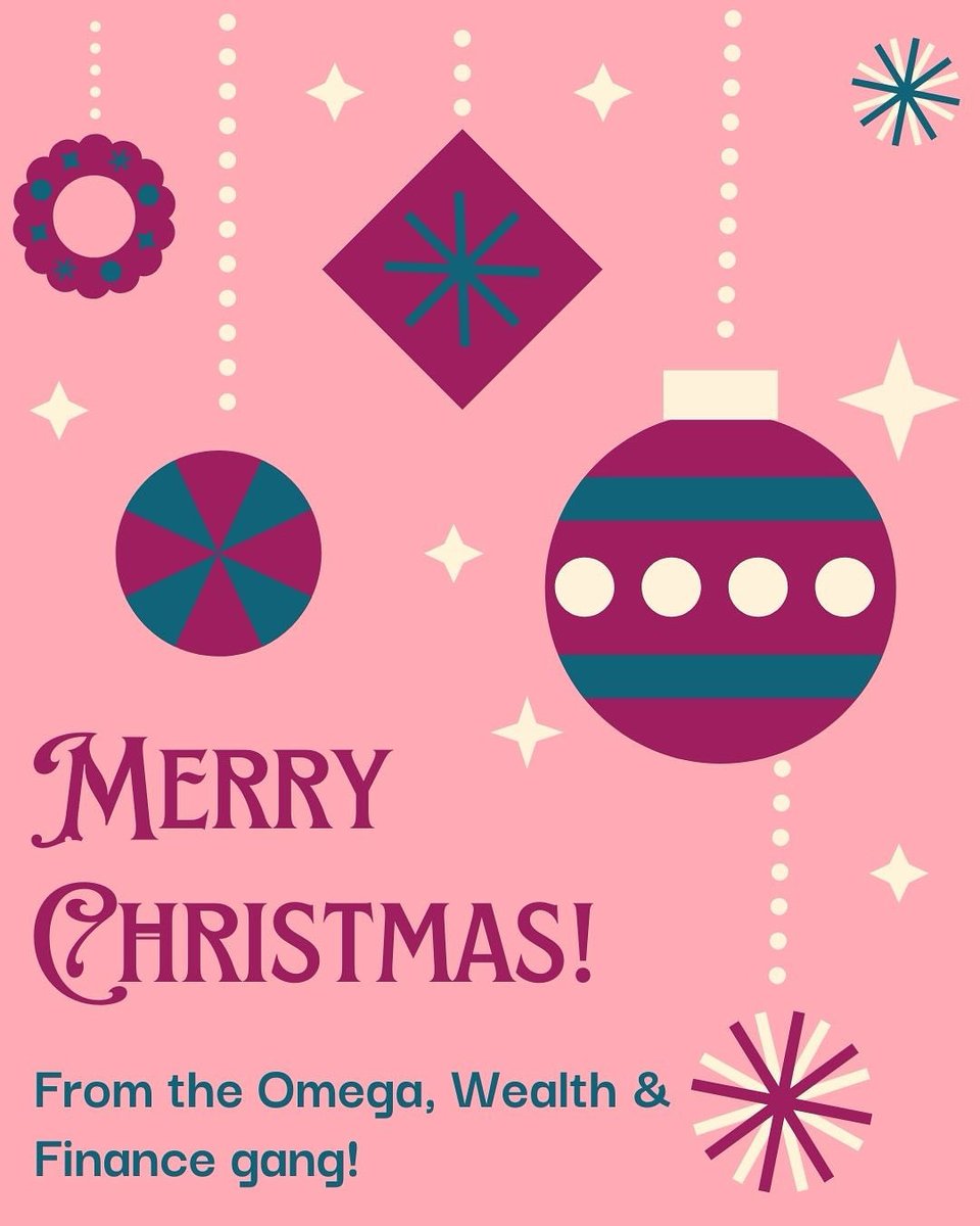 Merry Christmas from everyone here at Omega Wealth &amp; Finance 🎄🎅🏻 

We hope you have a wonderful day with all your loved ones