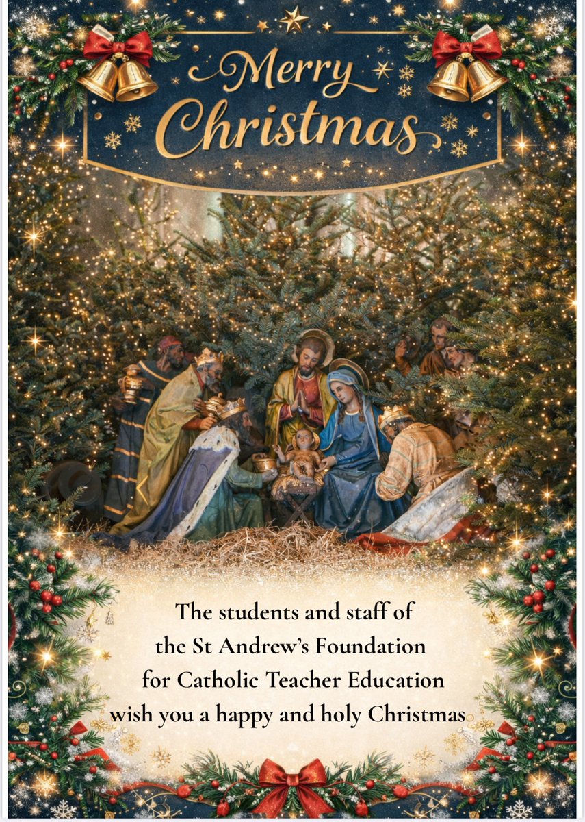 StAndFoundatio1's tweet photo. A very happy and holy Christmas to all. https://t.co/01d6heeVIE