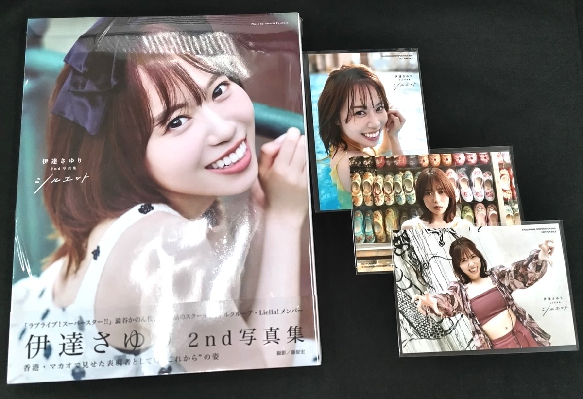 書籍】 伊達さゆりさん 2nd写真集 「シルエット」 ＼🧡好評発売中