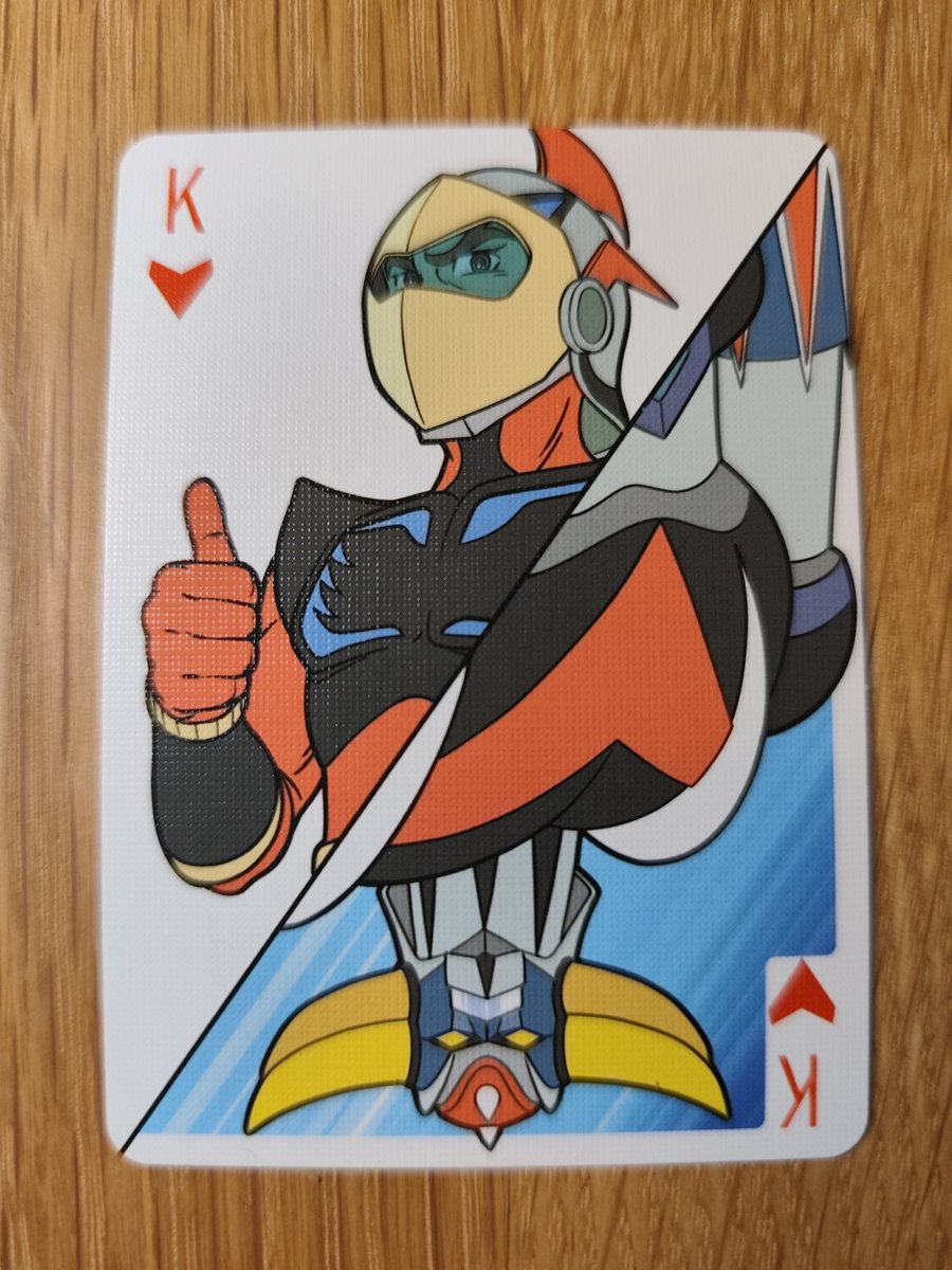 HIENOlivier2's tweet photo. GOLDOCARTE 😘 #goldorak #grendizer #playcard #jeudecartes https://t.co/vf7xSnLLlH