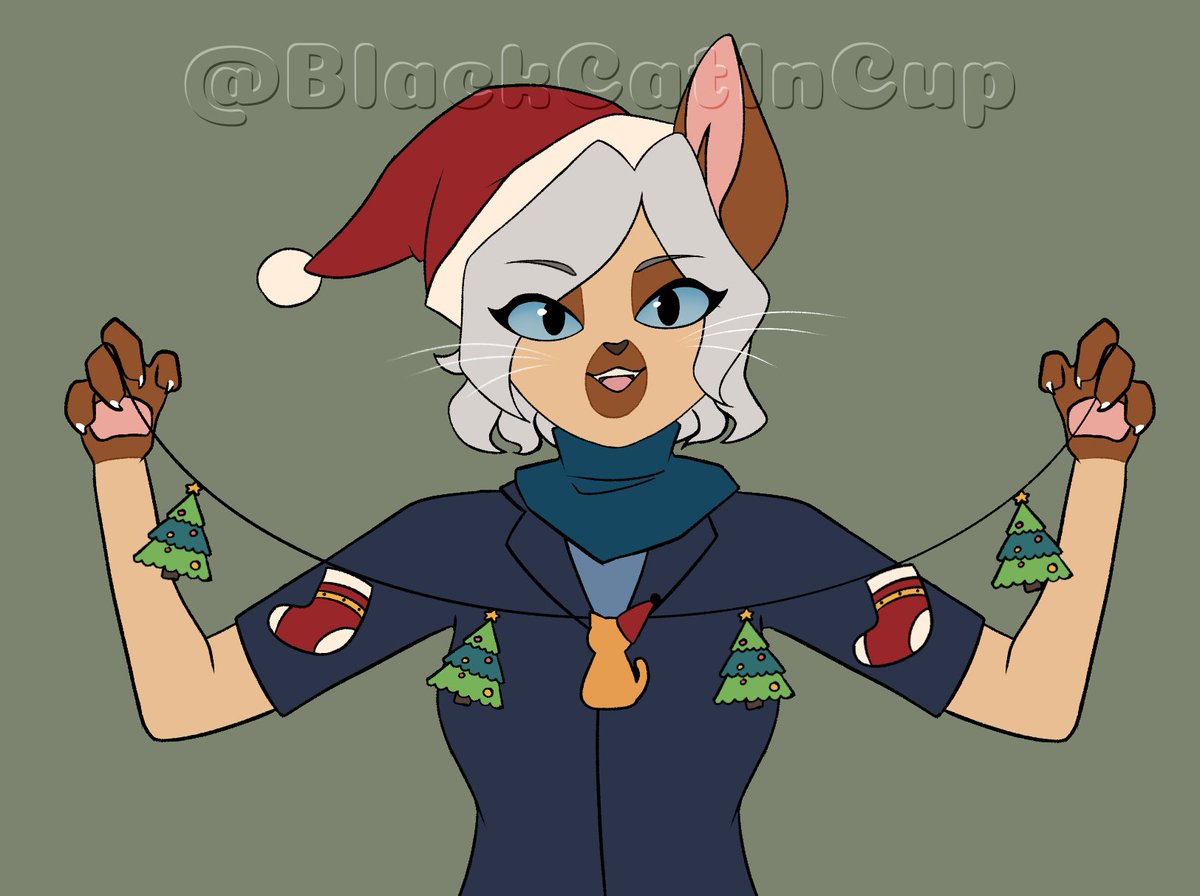 MERRY CHRISTMAS ‼️‼️
Secret Santa for <a href="/Straycat_094/">StrayCat_09</a>