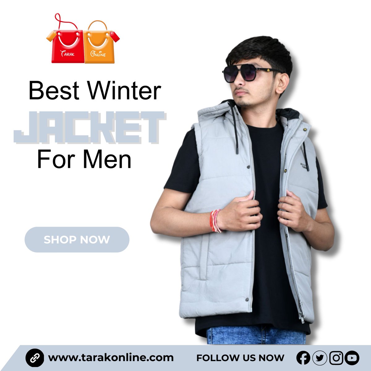 thetarakonline's tweet image. Stay warm and stylish with the Okane padded jacket for men, perfect for winter days.
.
.
.
#OkaneJacket #PaddedJacket #MenWinterWear #MensFashion #WinterStyle #StylishMen #WarmAndLight
