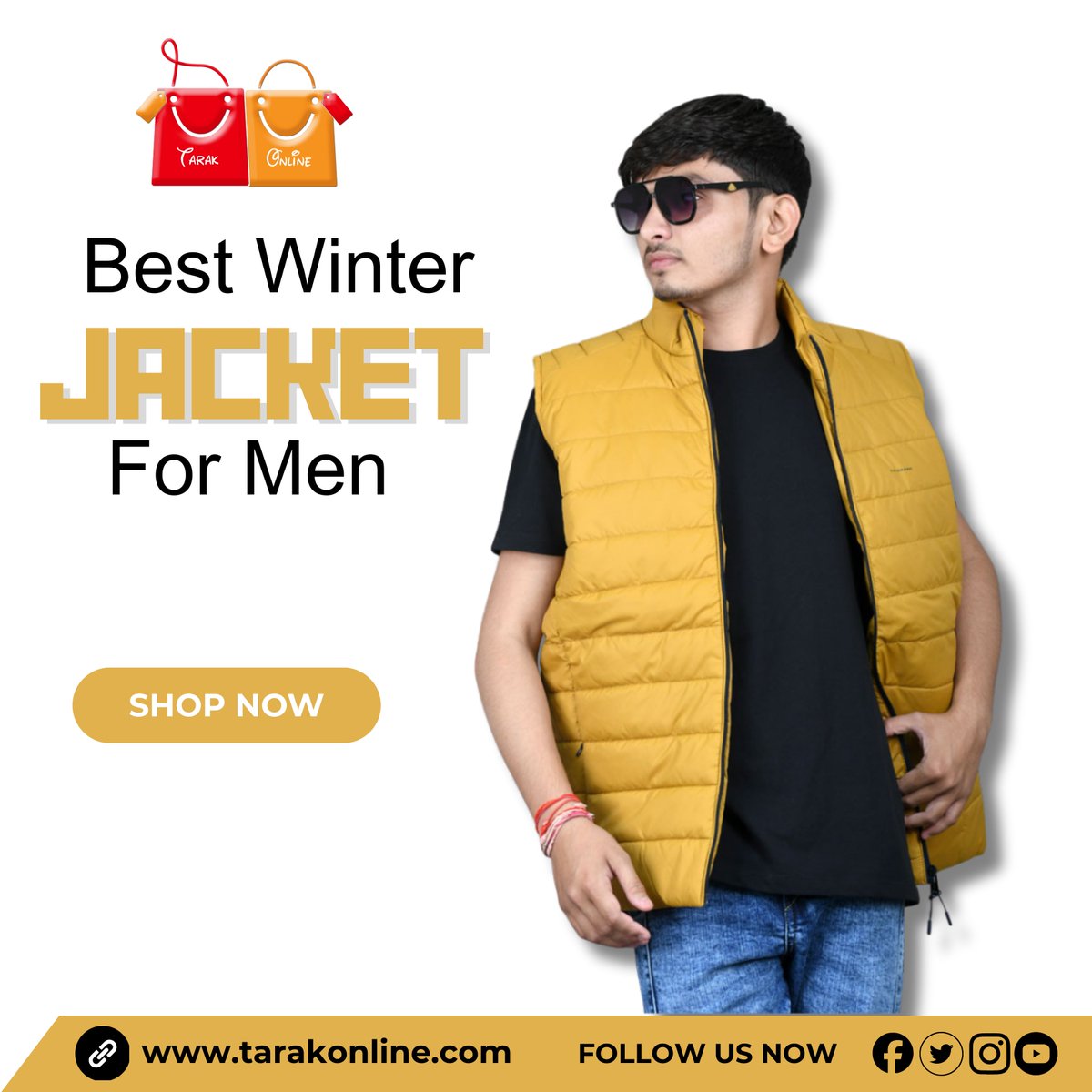 thetarakonline's tweet image. Stay warm and stylish with the Okane padded jacket for men, perfect for winter days.
.
.
.
#OkaneJacket #PaddedJacket #MenWinterWear #MensFashion #WinterStyle #StylishMen #WarmAndLight