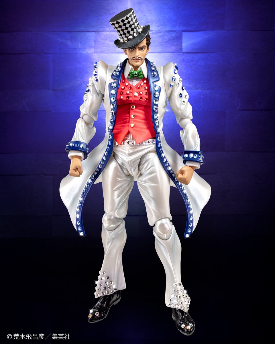 medicos_et_j's tweet image. 【クリスタル限定版初公開！】

ワンダーフェスティバル2026[冬]
プレゼント企画

『ジョジョの奇妙な冒険 第1部』

超像可動【クリスタル限定版】
「ウィル・A・ツェペリ」

波紋の師がクリスタル限定版に登場！

#WF2026W 会場にて
対象商品ご購入のお客様の中から
抽選でプレゼント！

#jojo