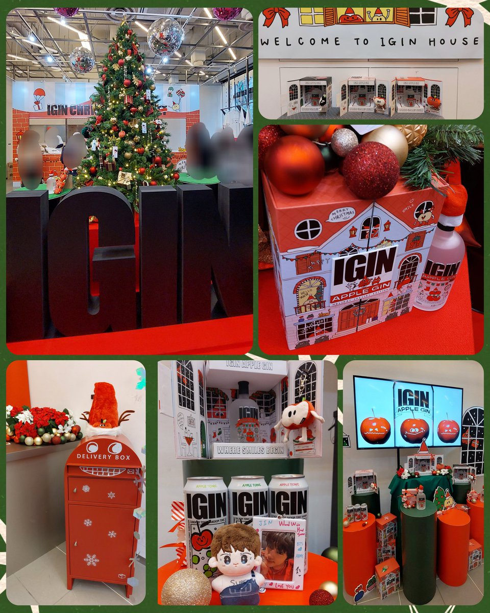 841army7's tweet photo. クリスマスのIGINポップアップ🎄
ジンくんの歌を聞きながら、とっても素敵な空間で"欲"と戦ってきました🎅

もちろん負けました…

#IGIN_POPUP https://t.co/NYQUe1K68R