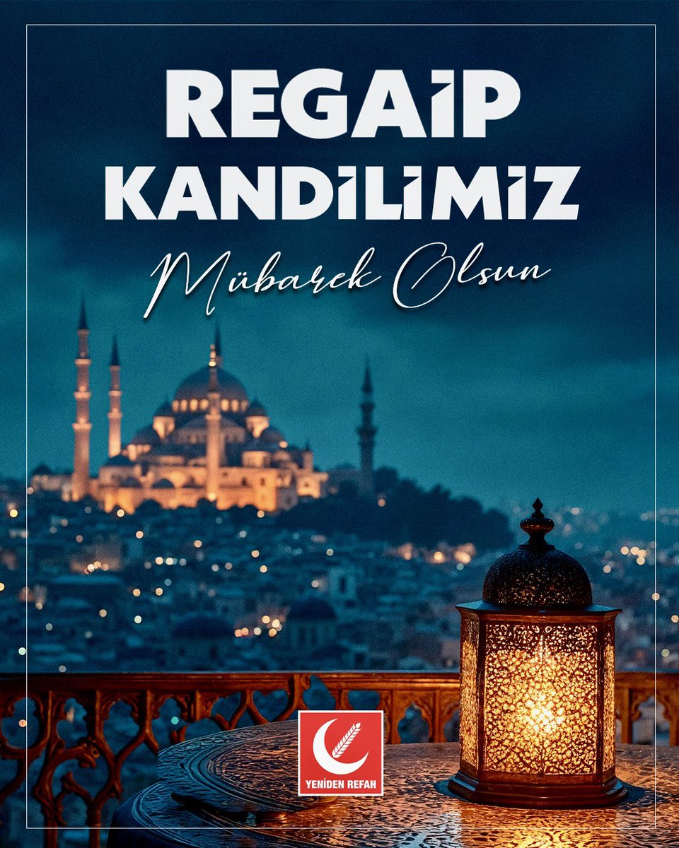 Regaip Kandili’nin; milletimize, İslam Alemine ve tüm insanlığa hayırlar getirmesini diliyorum. Bu mübarek gecenin; birlik ve beraberliğimizi güçlendirmeye, gönüllerimizi arındırmaya vesile olmasını temenni ediyorum. Kandilimiz mübarek olsun.