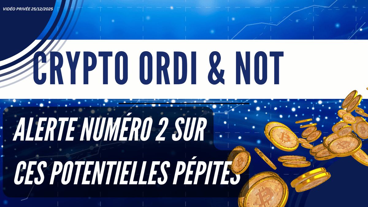 Une vidéo sur le $ORDI &amp; $NOT est disponible dans le Club Lexa Rocket 🚀

Si vous êtes déjà abonné, RDV dans le channel du club, sinon pour souscrire : 
lexamooncrypto.fr/landings/produ…
🔥
