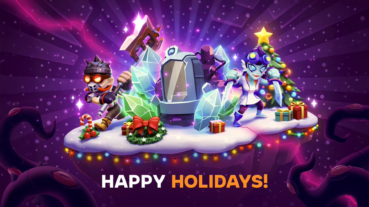 Shatterpointgg's tweet image. Happy Holidays, Heroes! ❄️⚔️

Thank you for being part of the Shatterpoint journey this year. Your passion, battles, and support mean everything to us.

Wishing you joy, rest, and great moments with the people who matter most. See you in the arena soon!