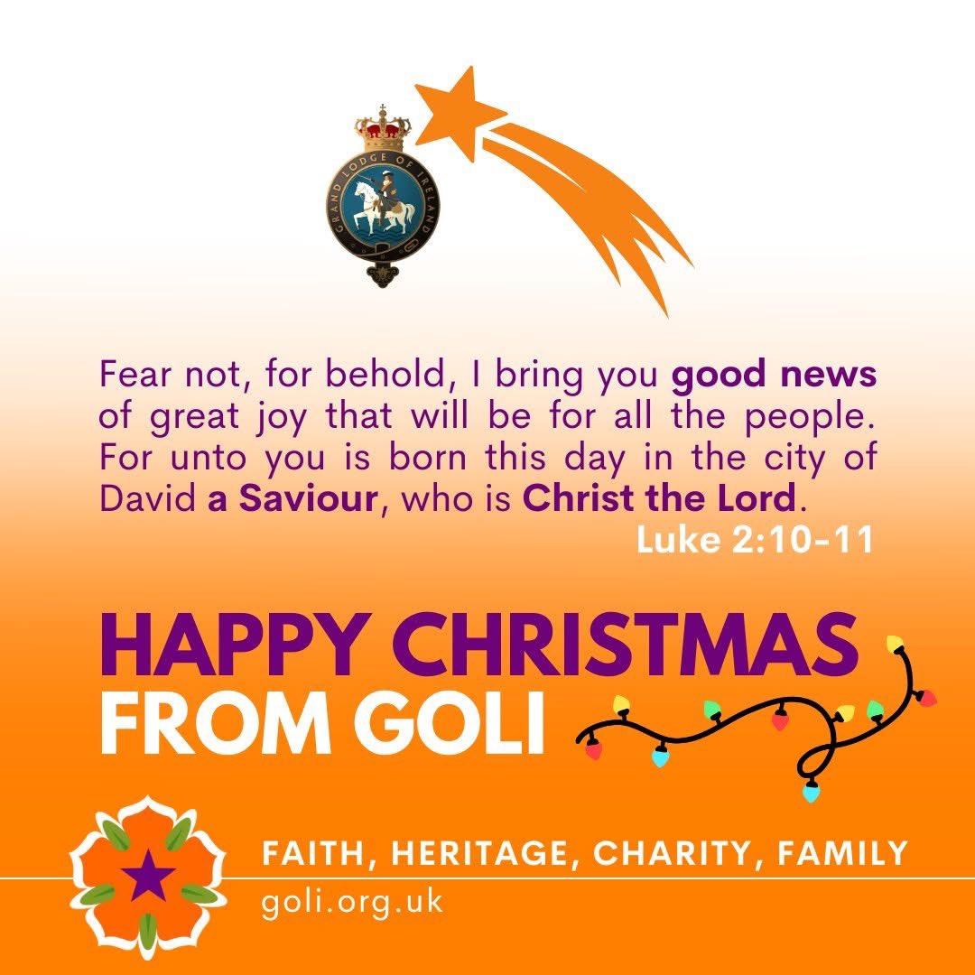 OrangeOrder's tweet image. 🎄 Happy Christmas from all of us at GOLI 🎄

Wishing all our members, supporters, and friends a joyful and peaceful Christmas.

Thank you for your continued support throughout the year — we look forward to 2026 with hope and purpose.

✨ Stay safe and enjoy the season