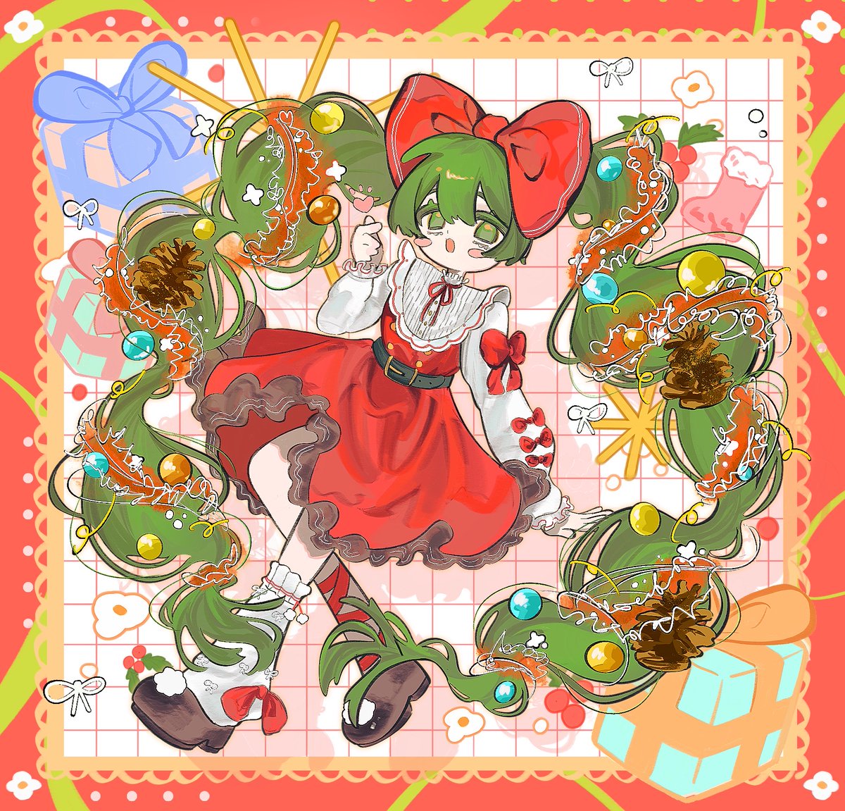 𝐌𝐞𝐫𝐫𝐲𝐂𝐡𝐫𝐢𝐬𝐭𝐦𝐚𝐬🎁🎄
#イラスト #illustration