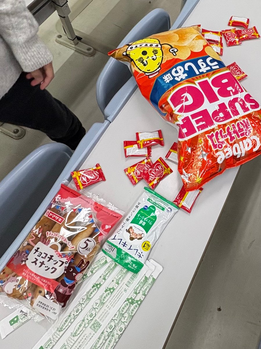 ROCKMENクリスマス会やってます！！
目指せ1225solve

差し入れもあります